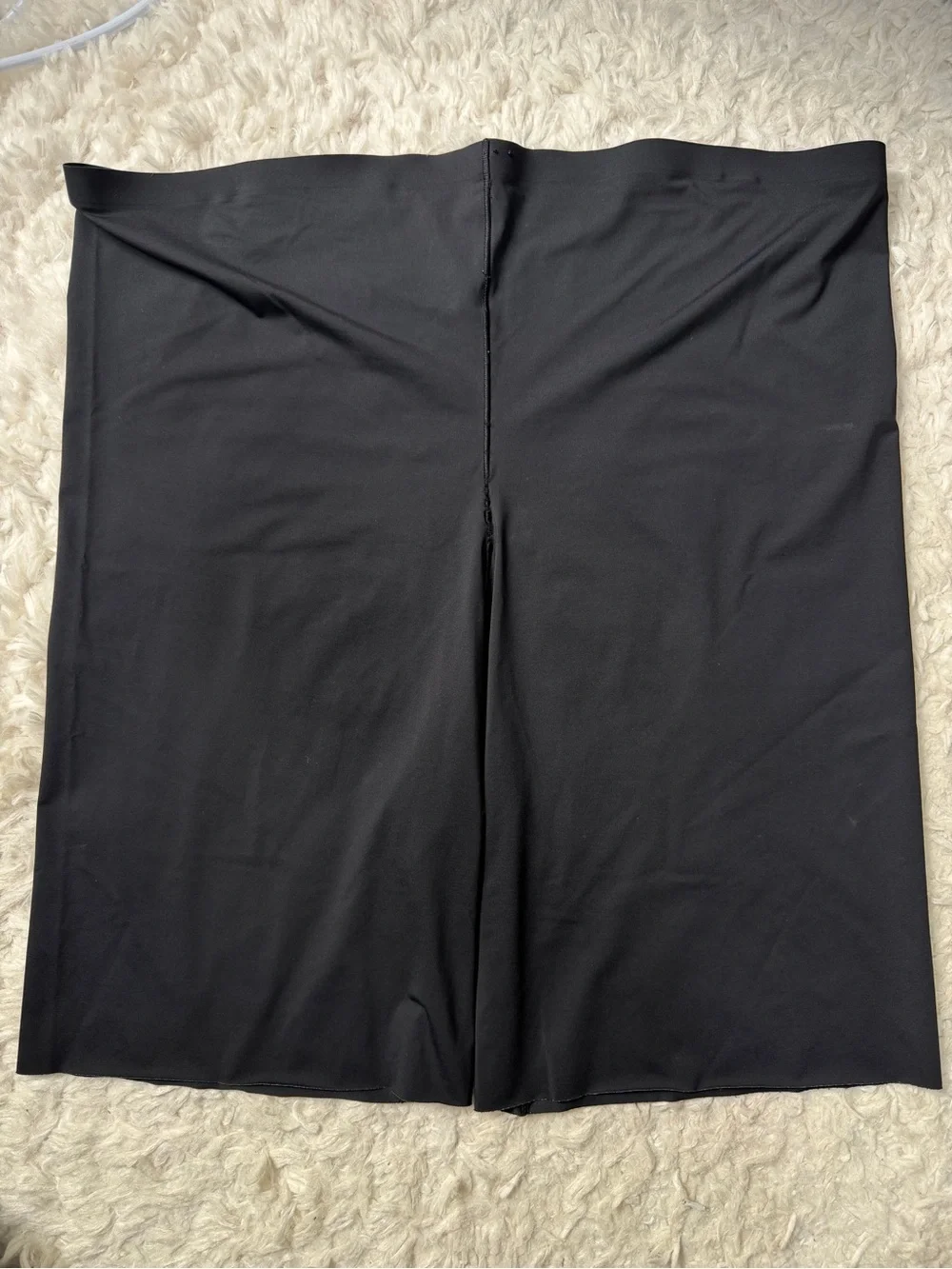 Spanx 10005P Thinstincts Mid Thigh Shaper Shorts Black plus size 3X